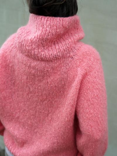 MO Mohair sweter – elegancki i wygodny opis dziania od góry | Ruke knit
